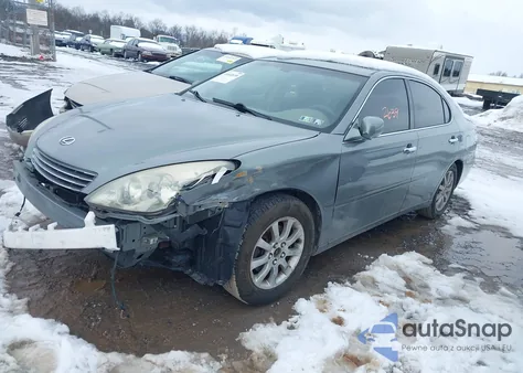 2004 Lexus Es 330 z USA, uszkodzony, nr VIN JTHBA30G045013844